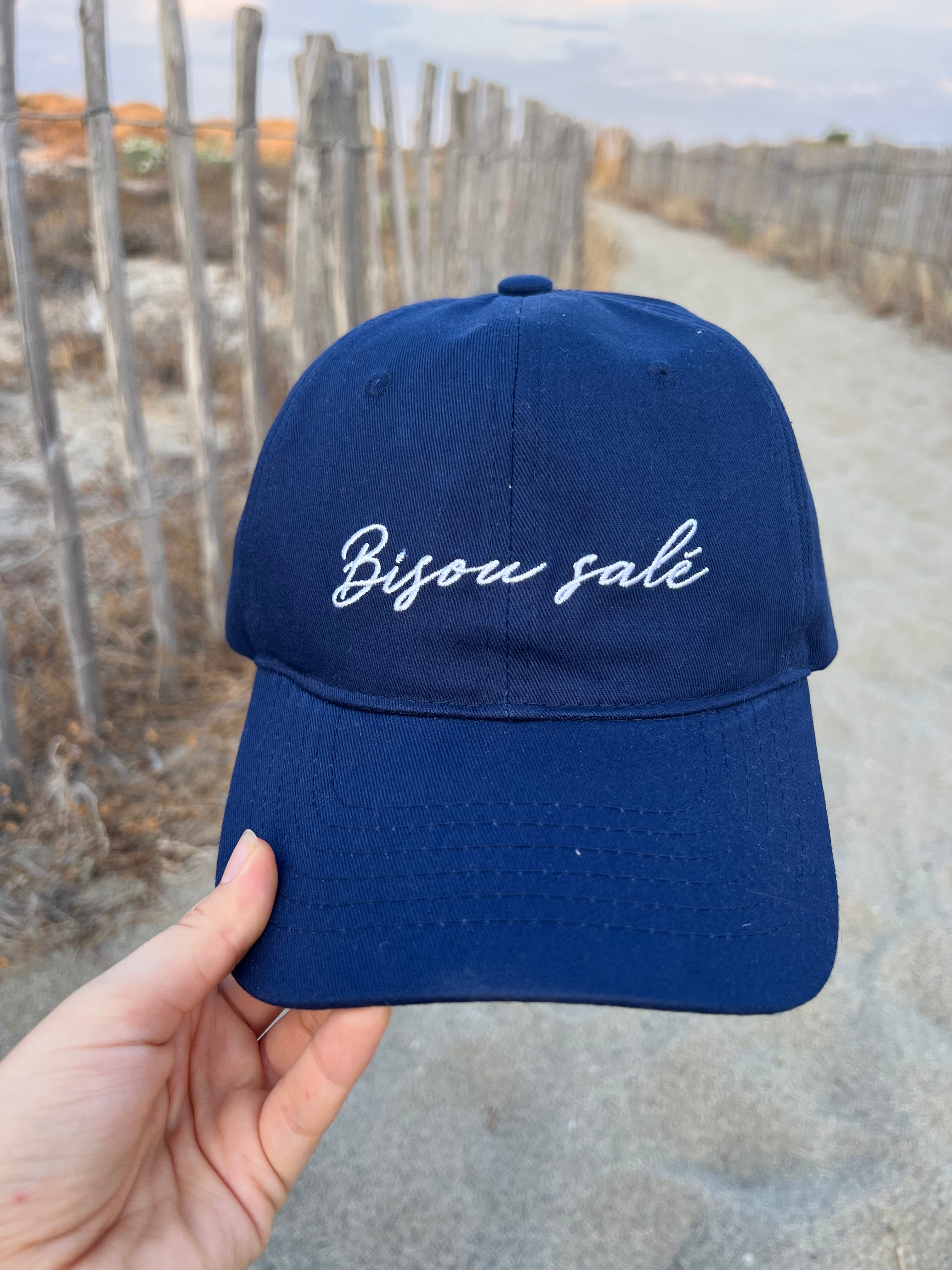Casquette brodée Bisou Salé — photo complémentaire 5 Image
